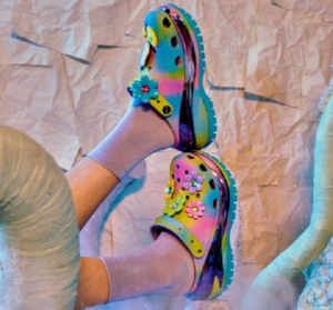 Dep Crocs Lazy Oaf x Mega Crush Clog 'New Dimensions' 207935-90H