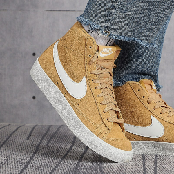 Giày Nike Wmns Blazer Mid '77 'Wheat Suede' DB5461-701 - Hình ảnh 4