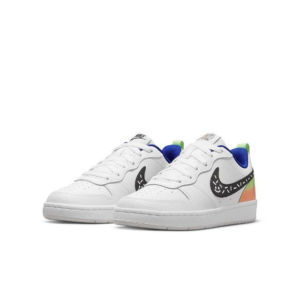 Alternative view of Giày Nike Court Borough Low 2 GS 'White Black Photon Dust' DV1367-101