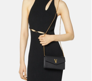 Alternative view of Túi Versace Virtus Pouch Black 1003086-1A02641-1B00V