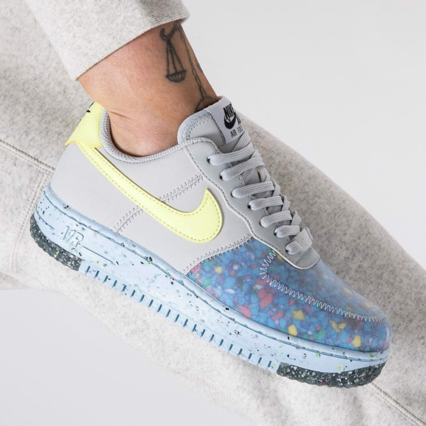 Giày Nike Wmns Air Force 1 Low Crater 'Pure Platinum' CT1986-001 - Hình ảnh 2