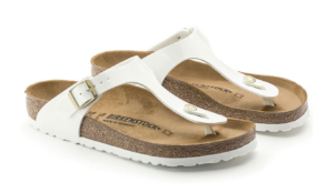 Dep Birkenstock Gizeh 'White Narrow' 1005300