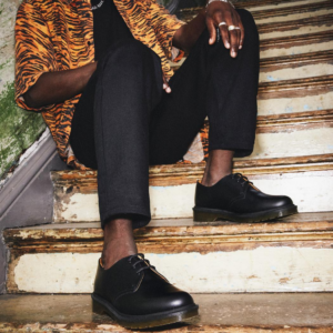 Alternative view of Giày Dr. Martens 1461 PW Black Smooth Leather 10078001