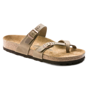 Dép Birkenstock Mayari Oiled Leather 'Tobacco Brown' 1011433