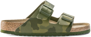Dép Birkenstock Arizona Soft Footbed Birko Flor 'Camo Green' 1019597