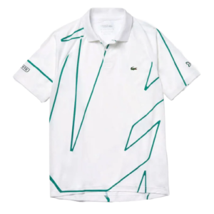 Áo Lacoste Men's SPORT x Novak Djokovic Print Breathable Polo Shirt DH6235-EAM