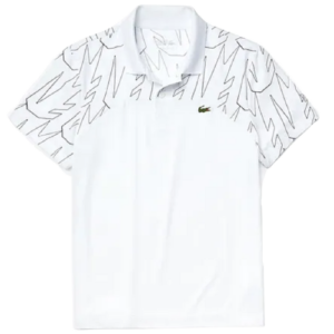 Áo Lacoste Men's SPORT x Novak Djokovic Breathable White Polo Shirt PH4782-522