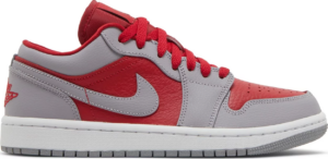 Giay Nike Air Jordan 1 Low SE 'Split Gym Red Cement Grey' DR0502-600