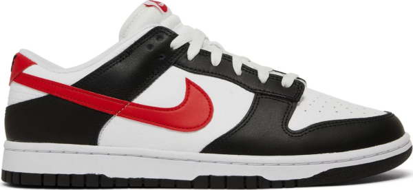 Giày Nike Dunk Low 'Black White Red' FB3354-001