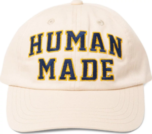 Mu Human Made 6 Panel Twill Cap 'White'