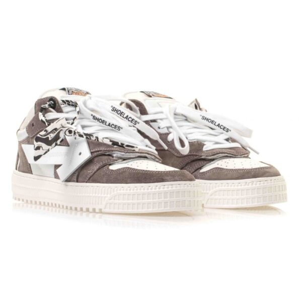 Giày Off-White Off-Court 'Grey' OMIA151R21LEA001-0901 - Ảnh 2