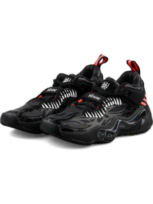 Alternative view of Giày Adidas Marvel x D.O.N. Issue #3 J 'Venom Carnage Carbon Signal Pink' GZ5495