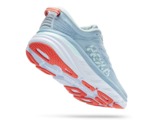 Giay Hoka Bondi 7 Light Blue Orange Tint 1110519-BFBG