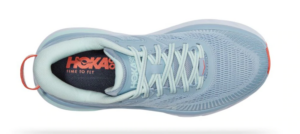 Giay Hoka Bondi 7 Light Blue Orange Tint 1110519-BFBG