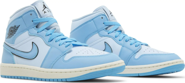 Giày Nike Air Jordan 1 Mid SE 'Ice Blue' DV1302-400 - Hình ảnh 7