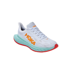Giay Hoka Carbon X2 White Blue 1113527-WBOR
