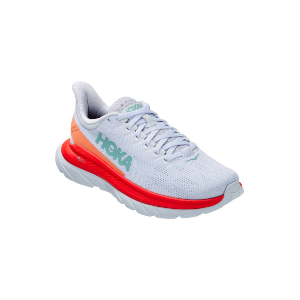 Giày Hoka Mach 4 'White Bright Orange' 1113529-WFS - Hình ảnh 5