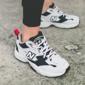 Alternative view of Giày New Balance Wmns 608 Wide 'White Black' WX608RB1D