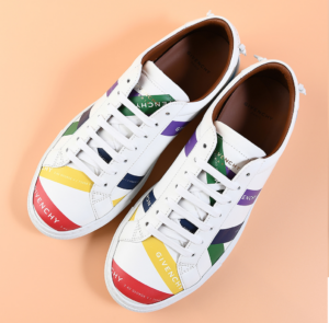 Alternative view of Giày Givenchy Logo Tape Print Sneakers In Multi BE0003E0K2-960