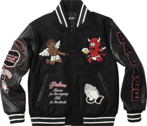 Ao Palace Fallen Angels Varsity Jacket 'Black'