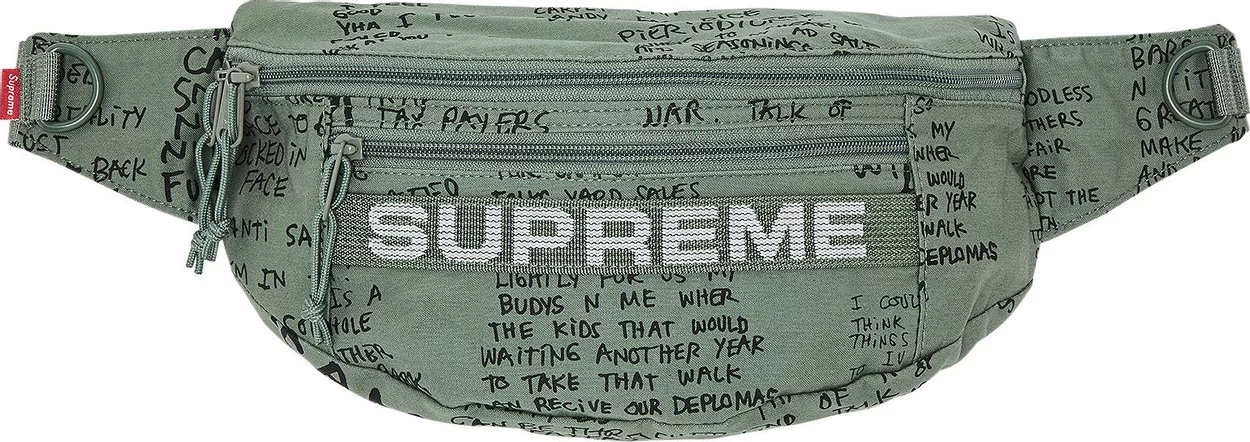 Supreme Field Waist Bag Olive Gonz