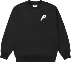 Ao Palace Fleece Tri-Ferg Crew 'Black'