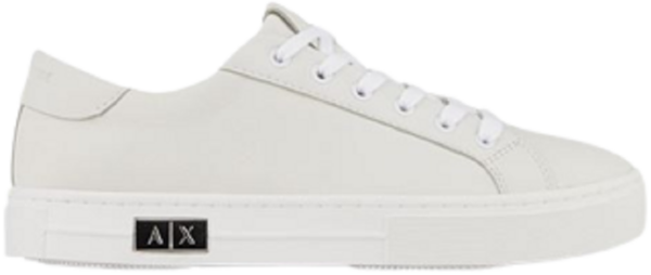 Giày Armani Exchange Low Top Leather 'White' 11666201TQ