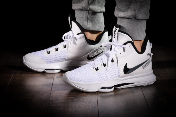 Giày Nike LeBron Witness 5 'White Black' CQ9380-101 - Hình ảnh 4