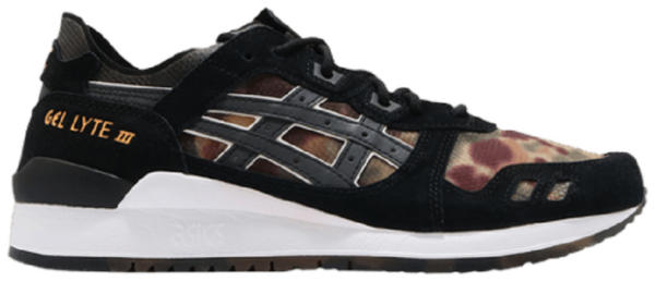 Giày Asics Atmos x Gel Lyte 3 'NEXKIN Black Orange Camo' 1191A339-001