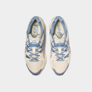Giay Asics x Wind and Sea Gel-Nimbus 9 'Cream Pure Silver' 1201A801-101