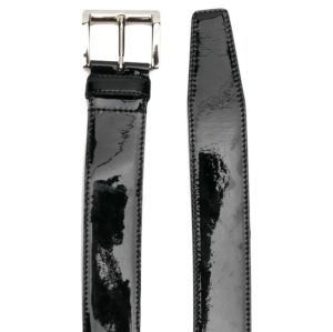 Alternative view of Thắt Lưng Prada Vanished Square Buckle Black Calf Leather Belt 1CC2778NQF0807
