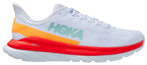 Giày Hoka Mach 4 'White Bright Orange' 1113529-WFS