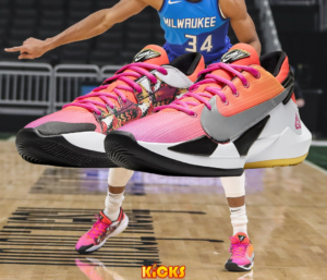 Alternative view of Giày Nike Zoom Freak 2 NRG 'Gradient Fade' DB4689-600