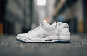 Alternative view of Giày Nike Air Jordan 3 Retro 'Pure White' 136064-111