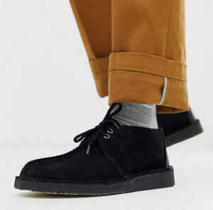 Giay Clarks Desert Trek GTX 'Black Suede' 261-65030