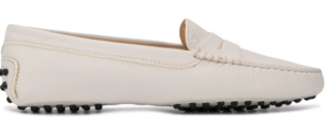 Giày Tod's Gommino Driving Shoes Leather 'White' XXW00G000105J1B015