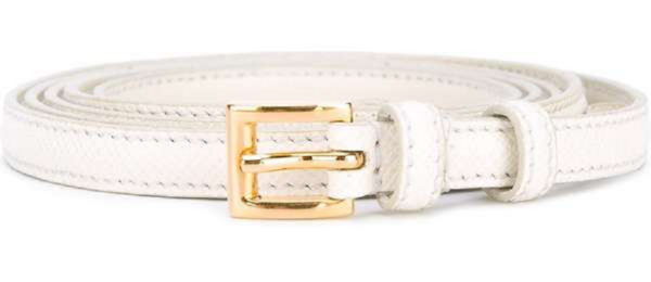 Thắt Lưng Prada White Leather Thin Belt 1C4067053F0009