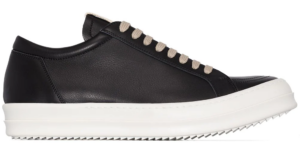 Giày Rick Owens Black Low Top Sneakers RU20F3893LPO-91