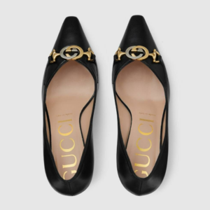 Alternative view of Giày Gucci Ladies Zumi Mid-Heel Pumps In Black 596860-C9D00-1000