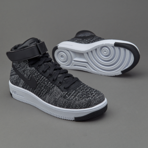 Alternative view of Giày Nike Air Force 1 High Ultra Black White 862824-001