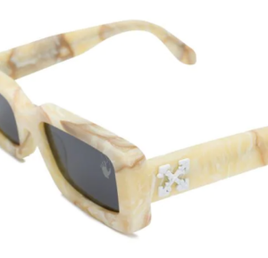 Alternative view of Kính Off-White Arthur Rectangle-Frame 'Beige' OWRI023F20PLA0011800