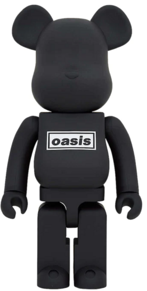 Mo Hinh Oasis Bearbrick 1000% 'Black Rubber' 15498-BLK