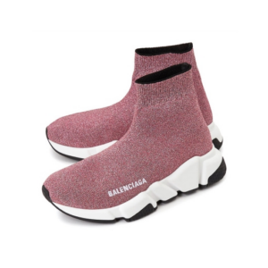 Alternative view of Giày Balenciaga Wmns Speed Trainer 'Pink' 593698 W0682 5961