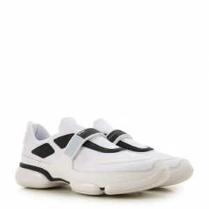 Alternative view of Giày Prada Cloudbust Series White Fabric Velcro Casual Sneakers 20G064-3K5X-F0BET