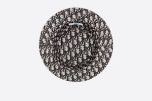 Mu Dior Small Brim Bucket Hat 'Black Blend' 95TDD923A130-C900