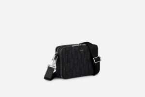 Tui Dior Pouch Shoulder Strap 'Black Oblique' 2OBBC119YSE-H03E