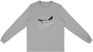 Áo Nike SB Travis Scott Cactus Jack Long Sleeve T Shirt II Grey TS-CAJFNSLGY