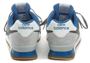 Alternative view of Giày New Balance 574 'Lead Faded Cobalt' ML574SKC