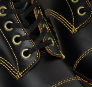 Alternative view of Giày Dr.Martens Capper Vintage Smooth 'Black' 16058001