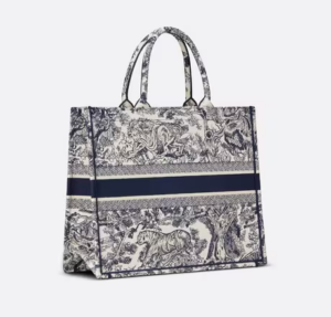 Tui Dior Large Dior Book 'Blue Toile de Jouy Embroidery' M1286ZTDT-M808